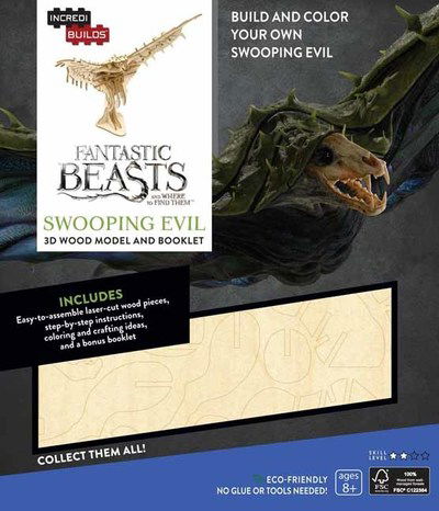 IncrediBuilds: Fantastic Beasts and Where to Find Them: Swooping Evil 3D Wood Model and Booklet - Incredibuilds - Jody Revenson - Books - Insight Editions - 9781682980606 - October 18, 2016