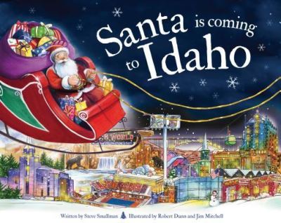 Cover for Steve Smallman · Santa is Coming to Idaho (Hardcover Book) (2019)