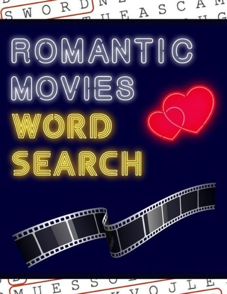 Cover for Makmak Puzzle Books · Romantic Movies Word Search (Paperback Book) (2018)