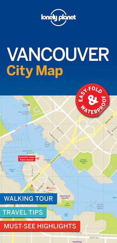 Cover for Lonely Planet · Lonely Planet Vancouver City Map - Map (Kort) (2017)