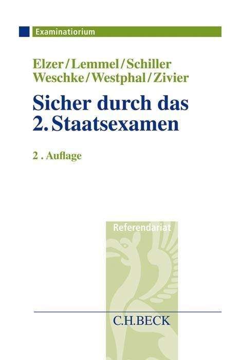 Cover for Elzer · Sicher durch das 2. Staatsexamen (Book)