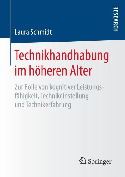 Cover for Schmidt · Technikhandhabung im höheren Al (Book) (2016)