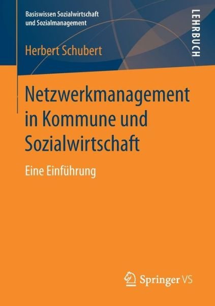 Cover for Schubert · Netzwerkmanagement in Kommune (Buch) (2017)