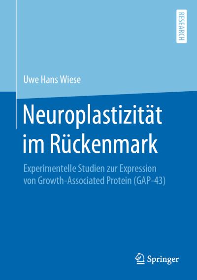 Cover for Wiese · Neuroplastizitaet im Rueckenmark (Book) (2019)
