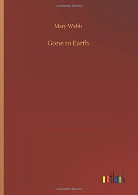Cover for Webb · Gone to Earth (Book) (2018)