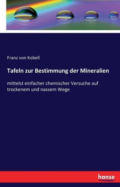 Cover for Kobell · Tafeln zur Bestimmung der Minera (Buch) (2016)
