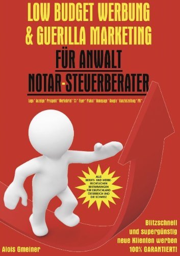 Cover for Gmeiner · Low Budget Werbung &amp; Guerilla M (Bok) [German edition] (2008)