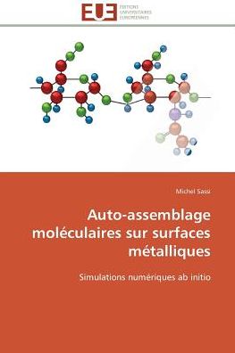 Cover for Sassi · Auto-assemblage moléculaires sur (Book)