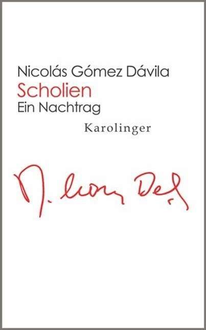 Cover for Dávila · Scholien (Book)