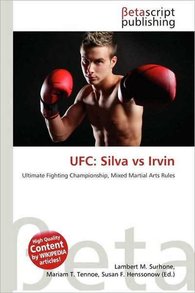 Cover for Ufc · Silva vs Irvin (Book)