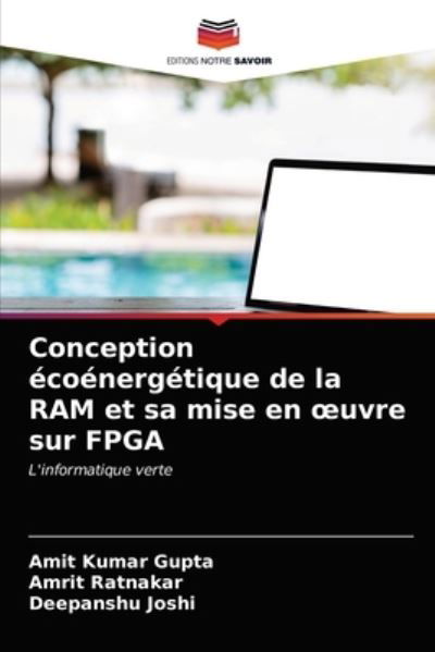 Cover for Gupta · Conception écoénergétique de la R (N/A) (2021)