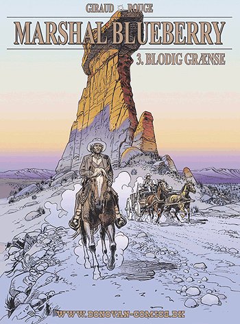 Cover for Jean Giraud · Blodig grænse (Book) (2004)