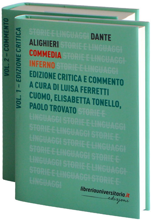 Cover for Dante Alighieri · Commedia. Inferno. Ediz. Critica (Book)