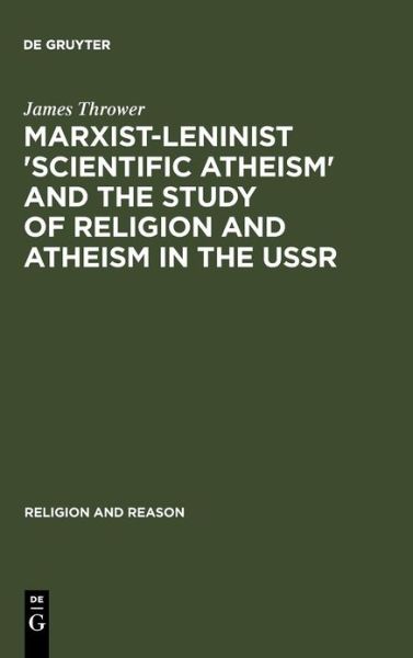 Cover for Thrower · Marxist-Leninist 'Scientific At (Book) (1983)