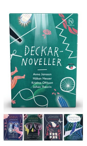 Cover for Johan Theorin · Presentask med fyra deckarnoveller (Bok) (2016)
