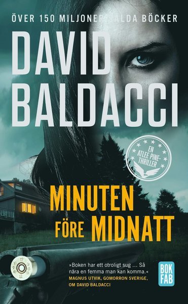 Cover for David Baldacci · Atlee Pine: Minuten före midnatt (Paperback Book) (2020)