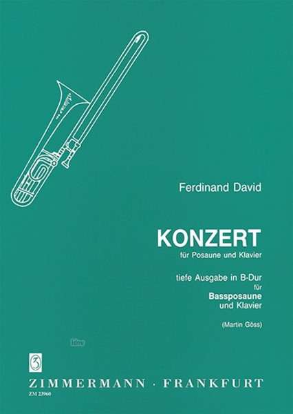 Konzert (Konzertino op. 4)Pos+Kl - David - Books -  - 9790010239606 - 