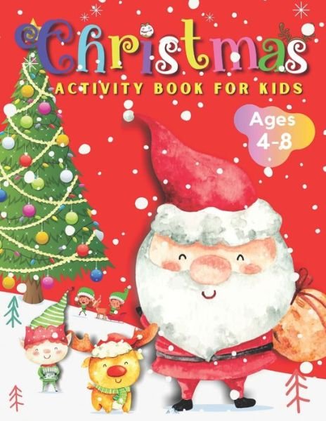 Cover for Eliz Tang · Christmas Activity Book for Kids (Paperback Bog) (2020)