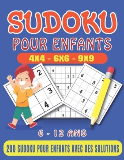 Cover for Sudo Sudo Sudok · Sudoku Pour Enfants 6-12 Ans (Paperback Book) (2021)