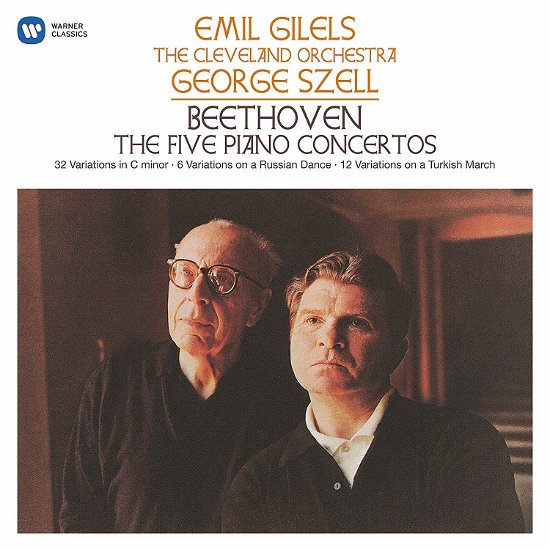 Cover for Gilels Emil · Beethoven: the 5 Piano Concertos (LP) (2019)
