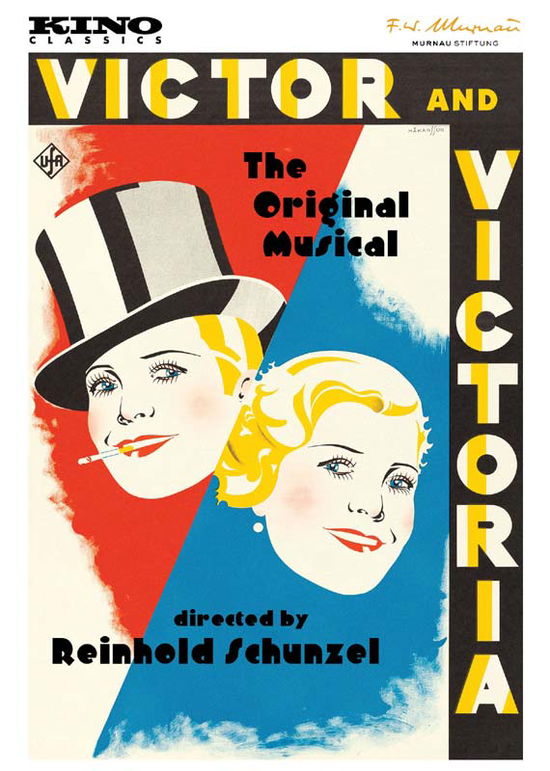 Cover for Victor and Victoria (1933) (DVD) (2020)