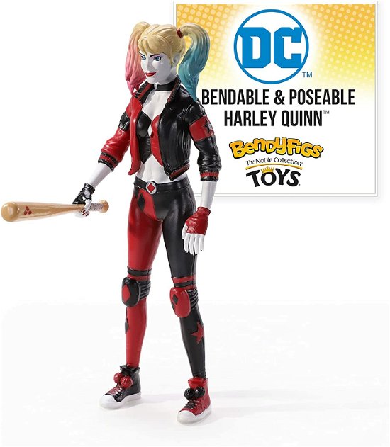 Cover for The Noble Collection · Dc Bendyfig Harley Rebirth af (MERCH) (2024)