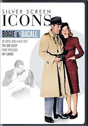 Cover for Silver Screen Icons: Legends - Bogie &amp; Bacall (DVD) (2017)