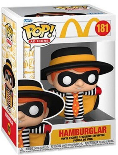 Mcdonalds - Hamburgler - Funko Pop! Ad Icons: - Merchandise - Funko - 0889698674607 - 28 juli 2023