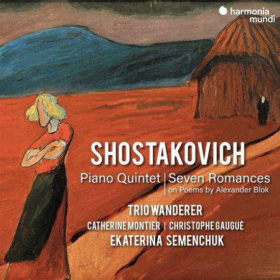 Cover for Trio Wanderer / Ekatarina Semenchuk / Christophe Gaugue / Catherine Montier · Shostakovich: Piano Quintet &amp; Seven Romances On Poems By Alexander Blok (CD) (2020)