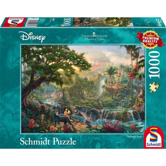 Disney The Jungle Book 1000Pc Jigsaw Puzzle (Thomas Kinkade) - Disney - Juego de mesa - SCHMIDT - 4001504883607 - 10 de noviembre de 2021