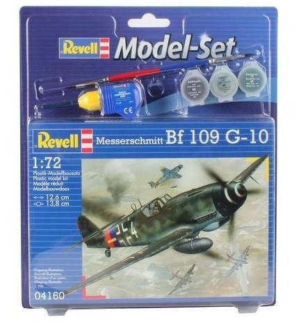 Model Set Messerschmitt Bf-109 Revell: schaal 1:72 (64160) - Revell - Koopwaar - Revell - 4009803641607 - 