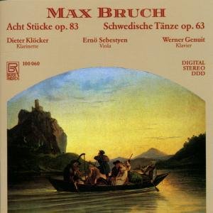 Cover for Bruch / Klocker / Sebestyen / Genuit · 8 Pieces Op.83 Swedish Dances (CD) (2012)