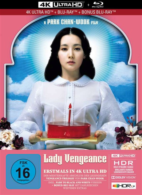 Cover for Park Chan-wook · Lady Vengeance-limited Mediabook (4k Ultra Hd/+ (4K UHD Blu-ray) (2021)