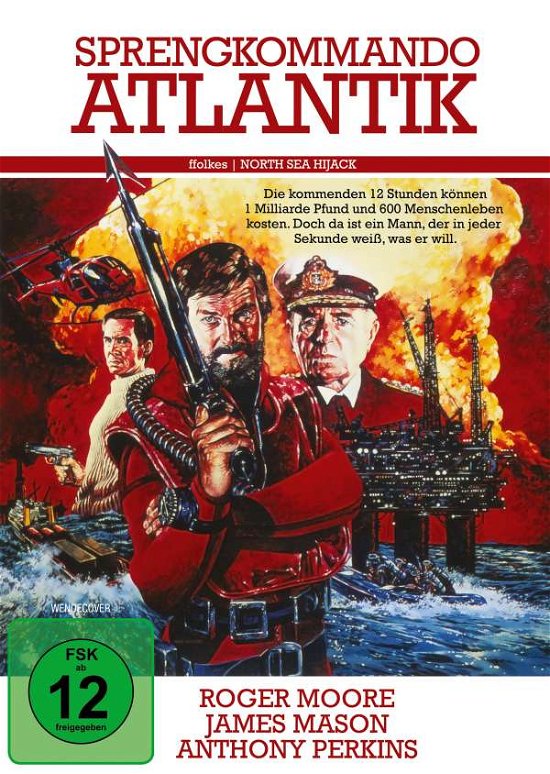 Cover for Moore,roger / Mason,james / Perkins,anthony/+ · Sprengkommando Atlantik (DVD) (2017)