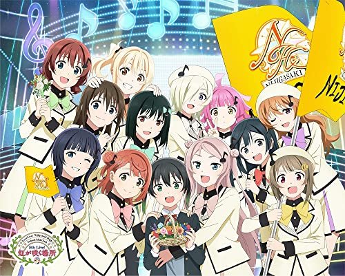 Cover for Nijigasaki High School Ido · Lovelive!nijigasaki High School Idol Club 5th Live! Niji Ga Saku Basho Blu-ray M (MBD) [Japan Import edition] (2023)