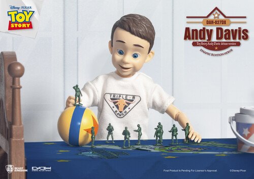 Toy Story Dah-027dx Dynamic 8-ction Heroes Andy Da - Beast Kingdom - Produtos - BEAST KINGDOM - 4711203452607 - 31 de outubro de 2023