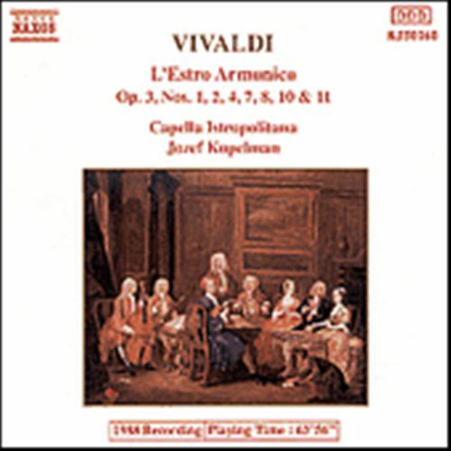 L'estro Armonico Op.3, No - A. Vivaldi - Music - NAXOS - 4891030501607 - November 28, 1991