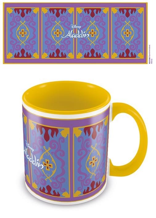 Aladdin Magic Carpet (Yellow Coloured Inner) Mug - Aladdin - Merchandise - DISNEY - 5050574252607 - 