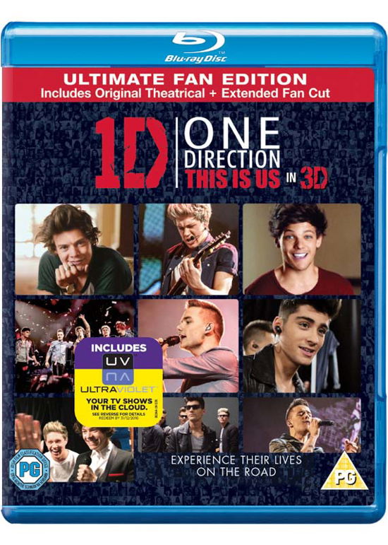 Cover for One Direction - This is Us (Bl (Blu-ray) (2013)