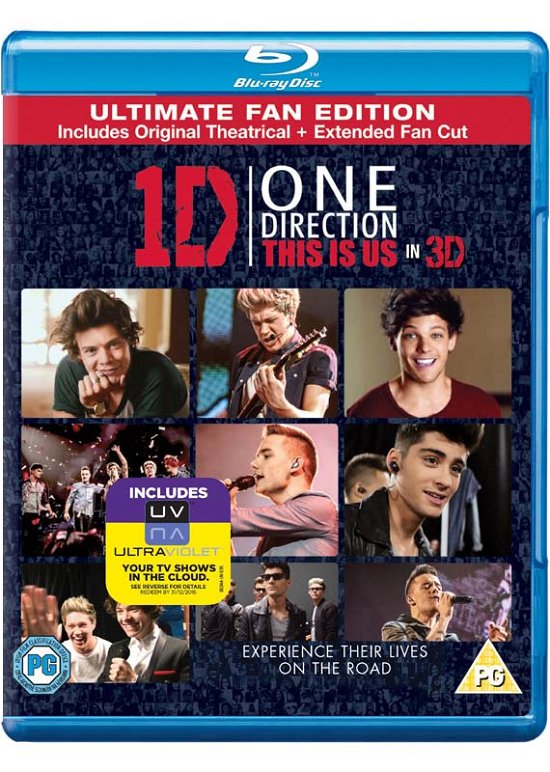 One Direction - This Is Us (Blu-ray 3D) - One Direction - This Is Us (Blu-ray 3D) - Filmes - SONY PICTURES HE - 5051124139607 - 31 de dezembro de 2013