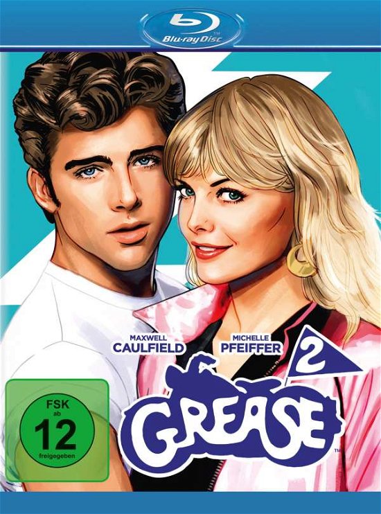 Cover for Adrian Zmed,michelle Pfeiffer,maxwell Caulfield · Grease 2 (Blu-ray) (2018)