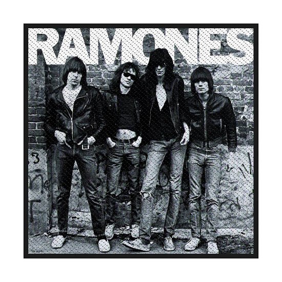 Ramones Standard Woven Patch: Ramones '76 (Retail Pack) - Ramones - Merchandise - Razamataz - 5055339771607 - 19 augusti 2019