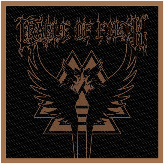 Cradle Of Filth Woven Patch: Valkyrie Sigil - Cradle Of Filth - Produtos - - 5056365733607 - 9 de maio de 2025