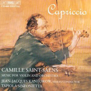 Capriccio-Music For Violi - C. Saint-Saens - Music - BIS - 7318590008607 - March 5, 1998