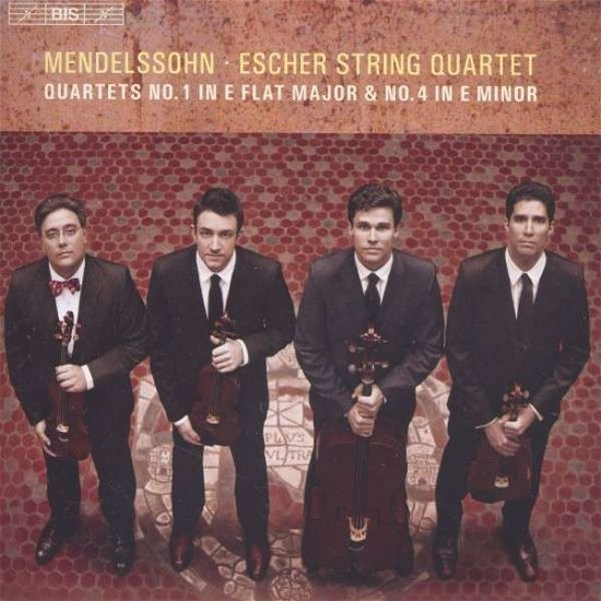 Mendelssohnquartet No 1 4 - Escher String Quartet - Música - BIS - 7318599919607 - 1 de junho de 2015