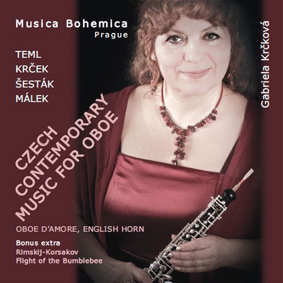 Czech Contemporary Music for Oboe - Teml / Krcek / Sestak / Krckova / Musica Bohemica - Music - Arcodiva - 8594029811607 - October 14, 2014