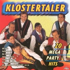 Cover for Klostertaler · 20 Mega Party Hits (Kassett) (1999)