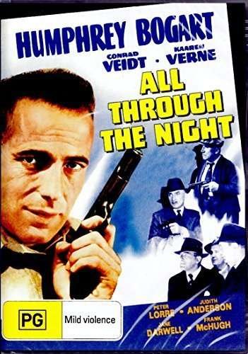 Cover for Humphery Bogart · All Through the Night (DVD) (2020)