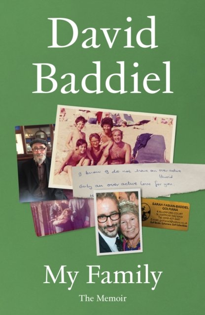 Cover for David Baddiel · My Family: The Memoir (Inbunden Bok) (2024)