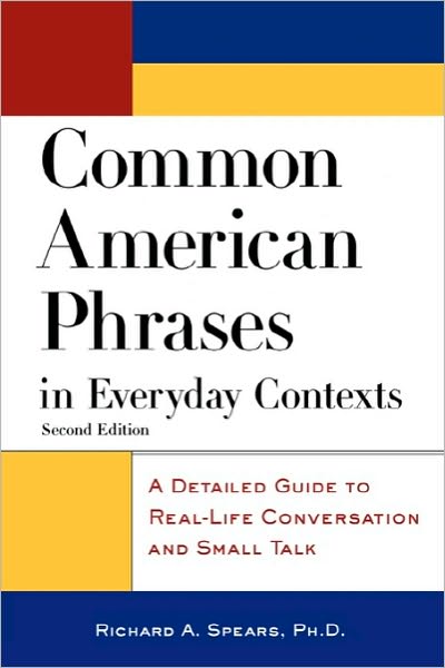 Cover for Richard Spears · Common American Phrases in Everyday Contexts - McGraw-Hill ESL References (Paperback Book) (2002)